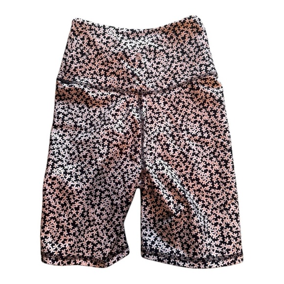 Balance Collection Biker Shorts XS Floral Print High Waist Yoga Activewear - Picture 2 of 5